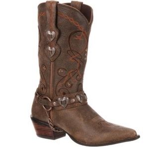 NWT Crush by Durango Heartbreaker Boots.  Size 8M.